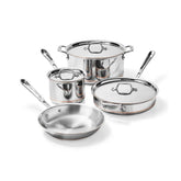 Copper Core 5-ply Bonded Cookware Set, 7 piece Set