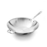 D3 Stainless 3-Ply Bonded Cookware, Wok, 14 inch