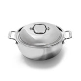 D3 Stainless 3-ply Bonded Cookware, Dutch Oven, 5.5 quart