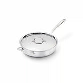 G5® Graphite Core Stainless Steel 5-ply Bonded Cookware, Sauté Pan with Lid, 3 quart
