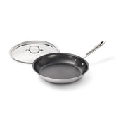 D3 Pro Nonstick 3-ply Bonded Cookware, Fry Pan with Lid, 12 inch