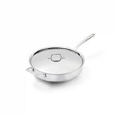 G5® Graphite Core Stainless Steel 5-ply Bonded Cookware, Sauté Pan with Lid, 6 quart