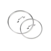 HA1 Hard Anodized Nonstick Cookware, 2 piece Glass Lids, 10 & 12 inch
