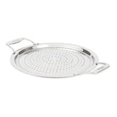Stainless Steel Accessory; Strain & Splatter Guard; 10.5 inches