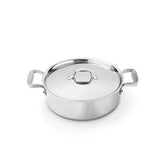 D3 Stainless 3-ply Bonded Cookware, Casserole with Lid, 5 quart
