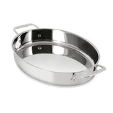 Specialty Cookware, Stainless Steel Oval Baker, 15 inch