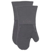 Oven Mitt Set; Pewter; 2 pieces