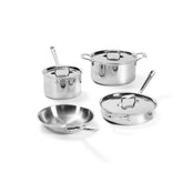 D5 Stainless 5-ply Bonded Cookware Set, 7 piece Set