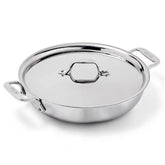 D3 Stainless 3-ply Bonded Cookware, All Purpose Pan with lid, 11 inch