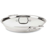 D3 Stainless 3-ply Bonded Cookware, Universal Pan with lid, 3 quart