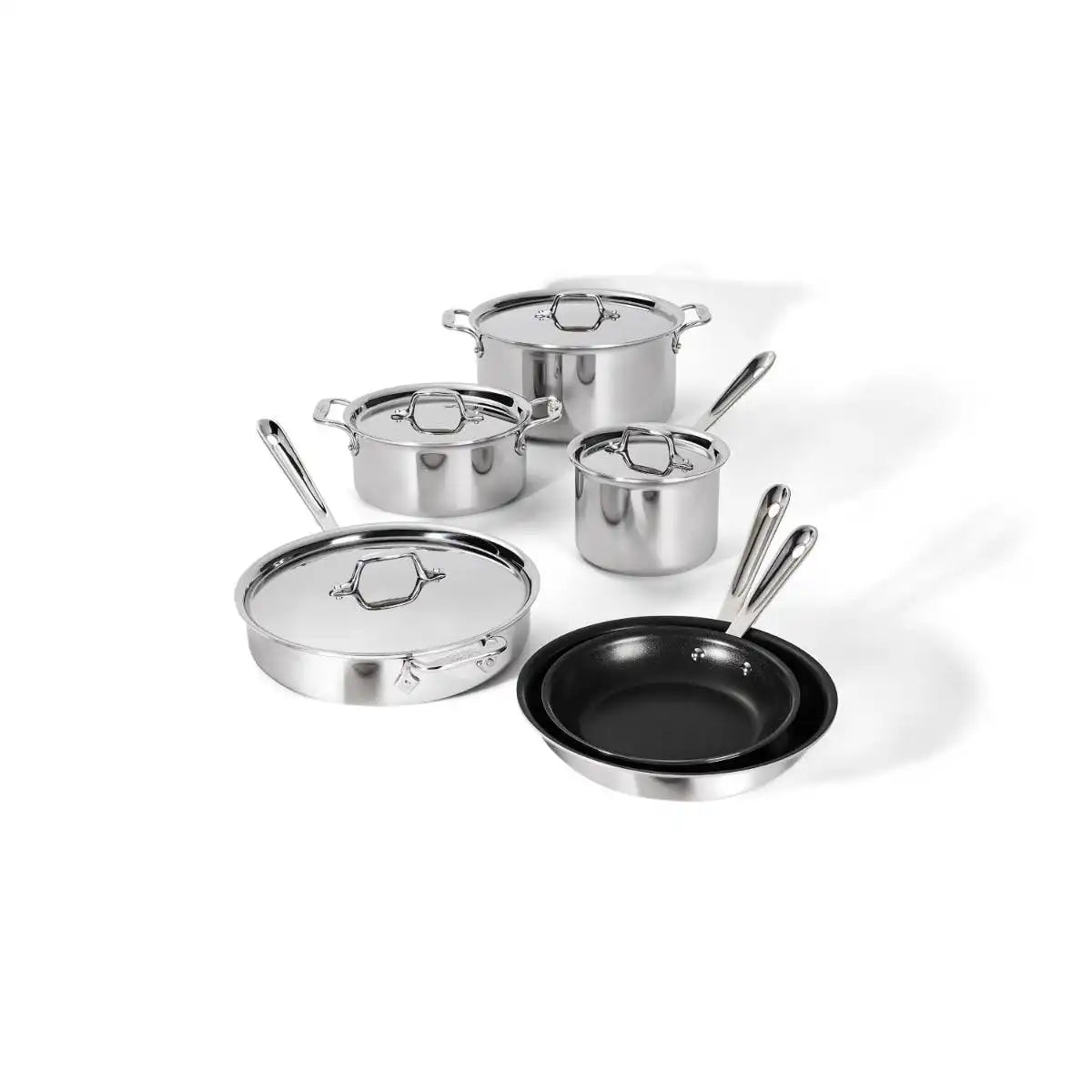 D3 Pro Nonstick 3-ply Bonded Cookware Set, 10 Piece