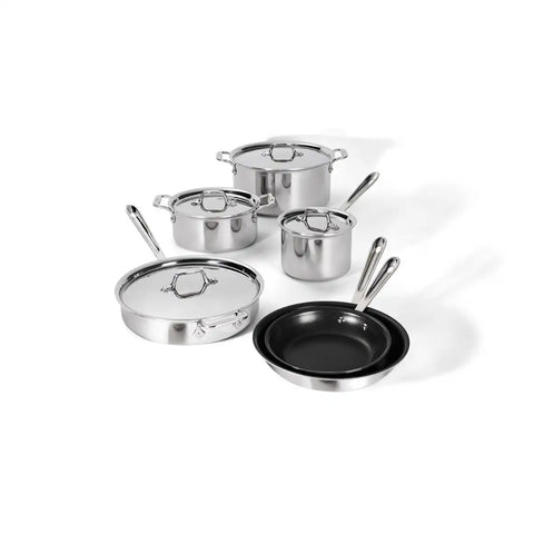 D3 Pro Nonstick 3-ply Bonded Cookware Set, 10 Piece