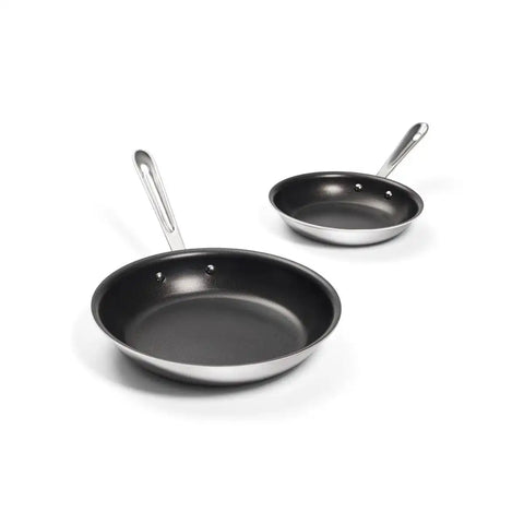 D3 Pro Nonstick 3-ply Bonded Cookware, Fry pan Set, 8 and 10 inch