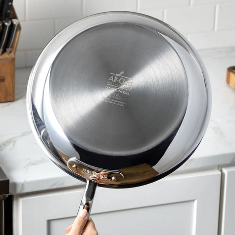 D3 Stainless 3-ply Bonded Cookware, Skillet, 7.5 inch