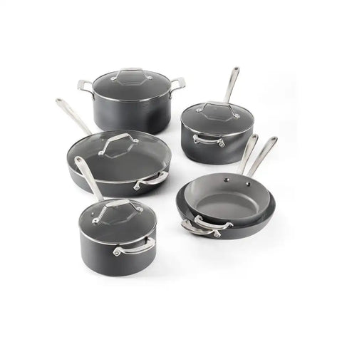 HA1 Ceramic Nonstick, Cookware Set, 10 Piece