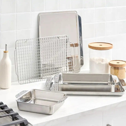 Stainless Steel Bakeware Set, 5 Piece