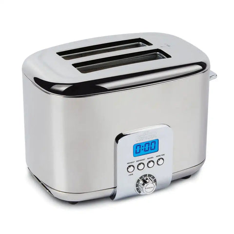 Digital Stainless Steel Toaster; 2 slice