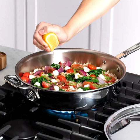 D3 Stainless 3-Ply Bonded Cookware, 13 Piece Set