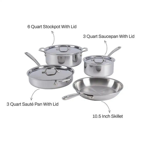 D3 Stainless Everyday, 7 piece set