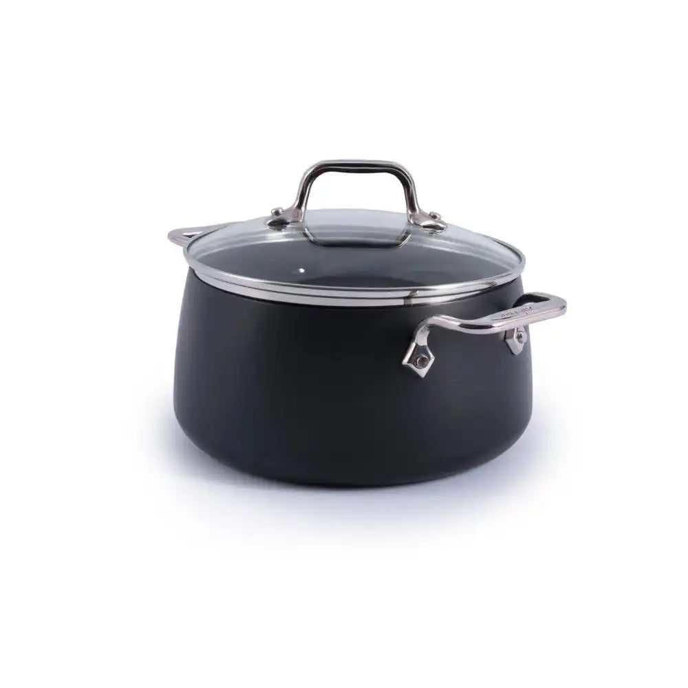 HA1 Expert Cookware, Nonstick Soup Pot with Lid, 4 quart