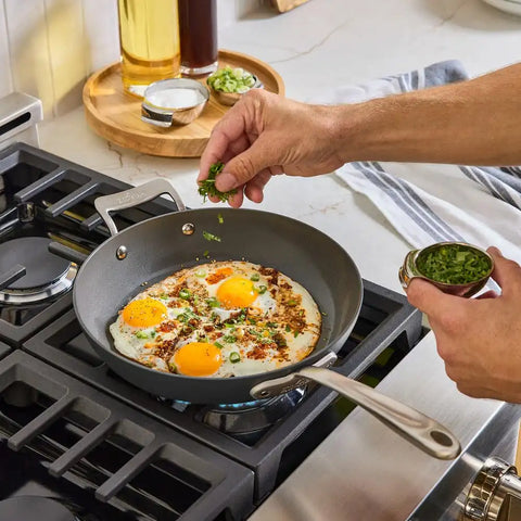 HA1 Ceramic Nonstick, Fry Pan with Lid, 10.5 inch