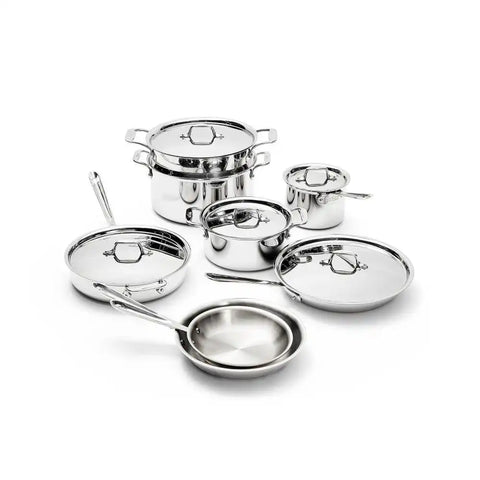 D3 Stainless 3-Ply Bonded Cookware, 13 Piece Set
