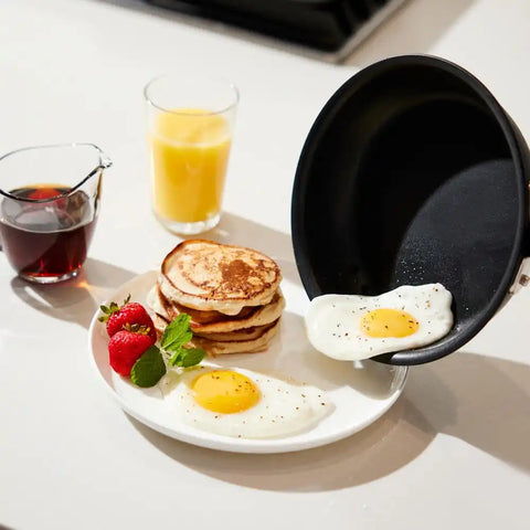 NS Pro Nonstick Cookware, Essential Pan, 4 quart with Lid