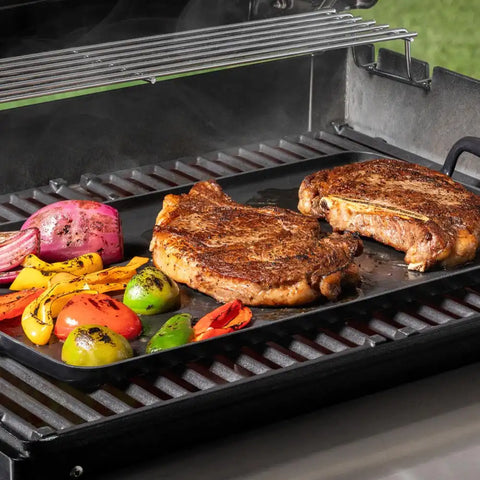 Enameled Cast Iron, Plancha, 11 x 19 Inch