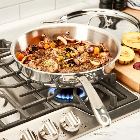 D3 Stainless Everyday 3-ply Bonded Cookware, Skillet, 8.5 inch