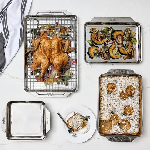 Stainless Steel Bakeware Set, 5 Piece