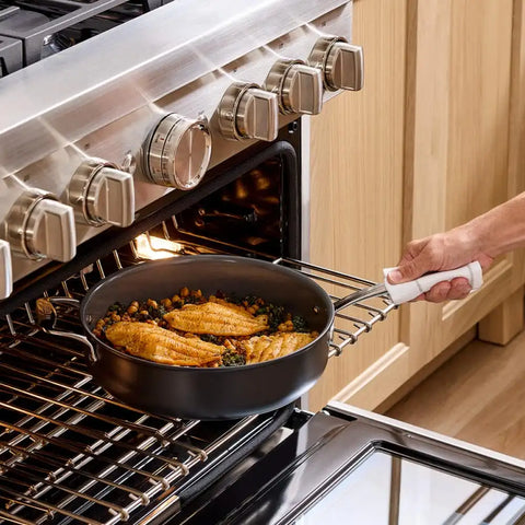 NS Pro® Ceramic Nonstick, Sauté Pan, 6 Quart with lid