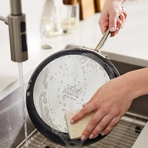 NS Pro Nonstick Cookware, Essential Pan, 4 quart with Lid