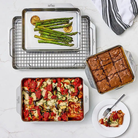 Stainless Steel Bakeware, Quarter Sheet Pan, 9 x 12.5 inch