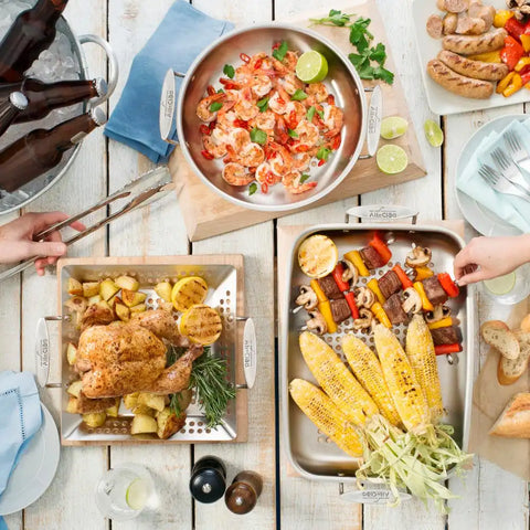 Outdoor Stainless Steel Roaster