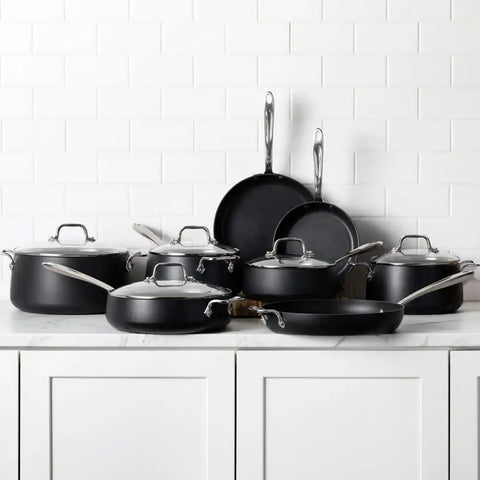 HA1 Expert Nonstick Cookware Set, 13 Piece