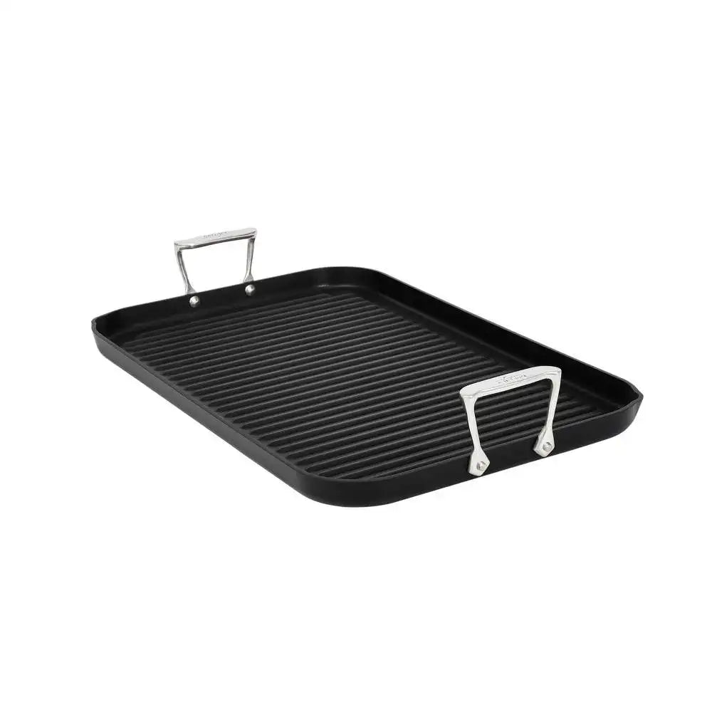NS Pro Nonstick Cookware, Double Burner Grill, 13 x 20 inch