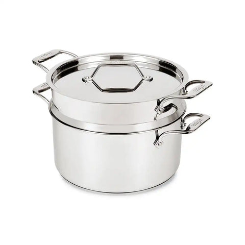 Simply Strain, Stainless Steel Multipot with Insert, 8 Quart
