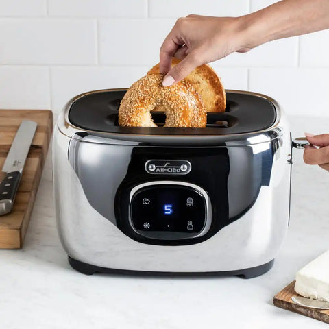 Touchscreen 2 Slice Toaster, Stainless Steel, 7 Browning Levels
