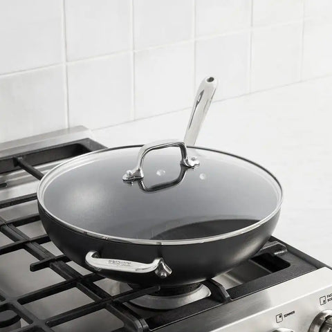 HA1 Expert Cookware, Nonstick Chef's Pan with Lid, 12 inch