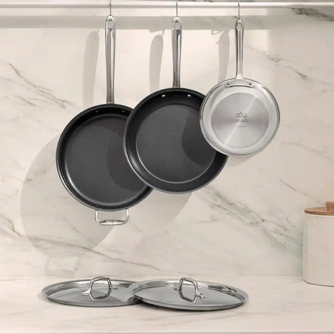 D3 Everyday Pro Nonstick 3-Ply Bonded Cookware, 5 Piece Set