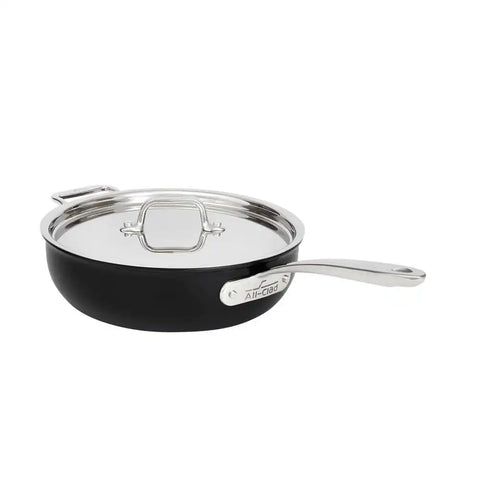NS Pro Nonstick Cookware, Essential Pan, 4 quart with Lid