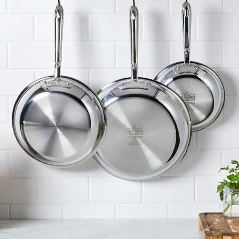 D3 Stainless 3-Ply Bonded Cookware, 13 Piece Set