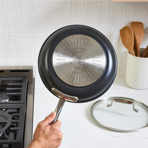 NS Pro® Ceramic Nonstick, Fry Pan with Lid, 10 inch
