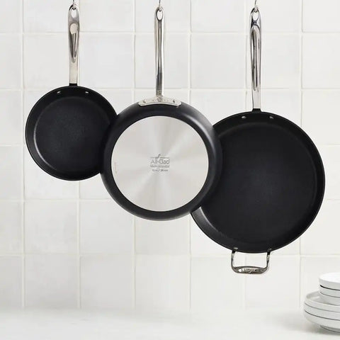 HA1 Expert Cookware, Nonstick 2 Piece Fry Set, 10 &amp; 12 inch