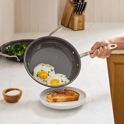 NS Pro® Ceramic Nonstick, Fry Pan Set, 8, 10 &amp; 12 inch