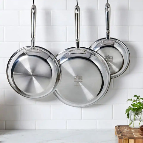 D3 Stainless 3-Ply Bonded Cookware, 13 Piece Set