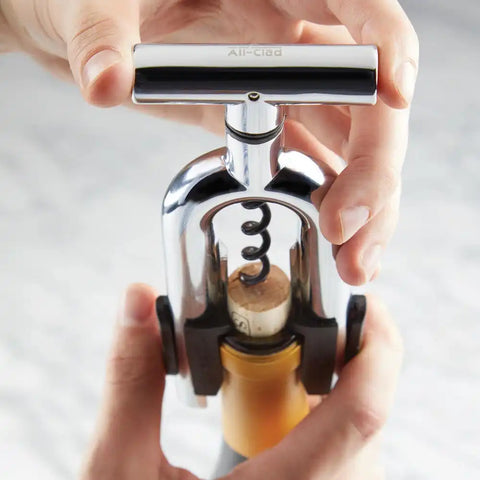 Stainless Steel Wine/Prosecco Corkscrew