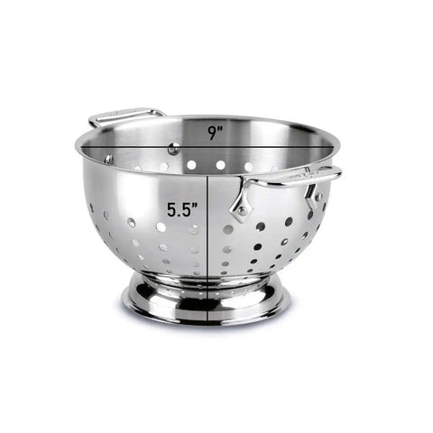 Stainless Steel Colander; 3 quart