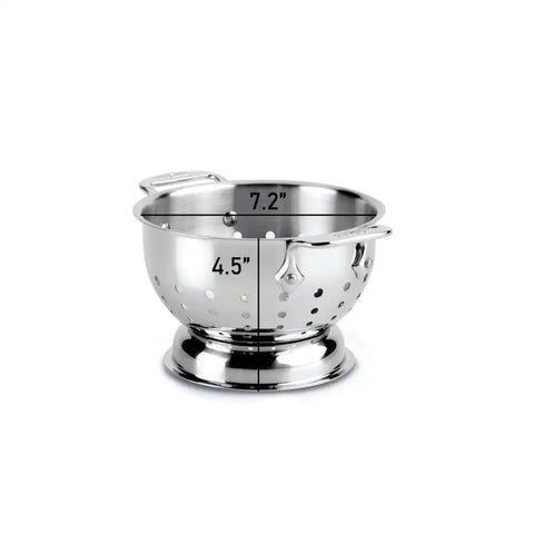 Stainless Steel Colander; 1.5 quart