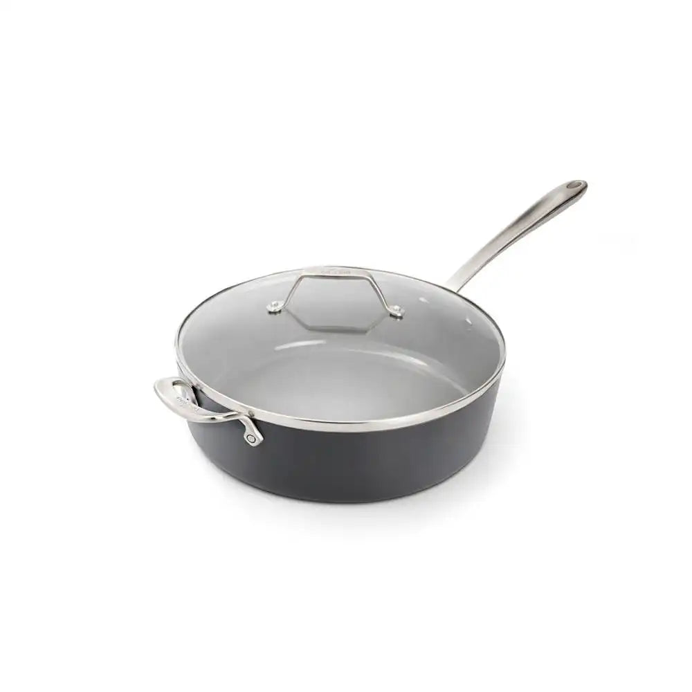 HA1 Ceramic Nonstick, Sauté Pan with Lid, 6 quart